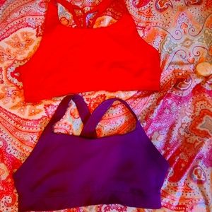 Lot of Two XXL Sport Bras